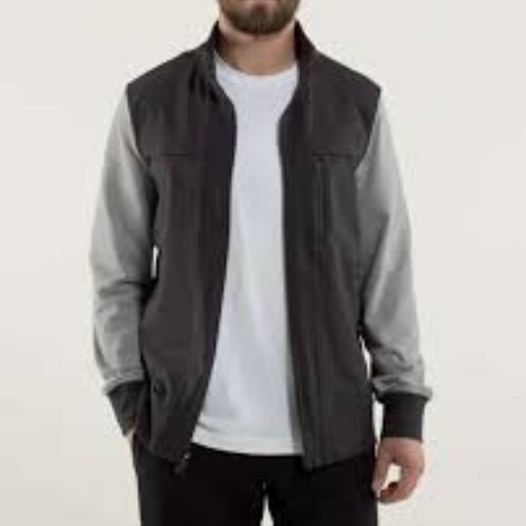 Lululemon Post Gravity Performance Jacket - Soot / Ambient Gray XL - Picture 1 of 9